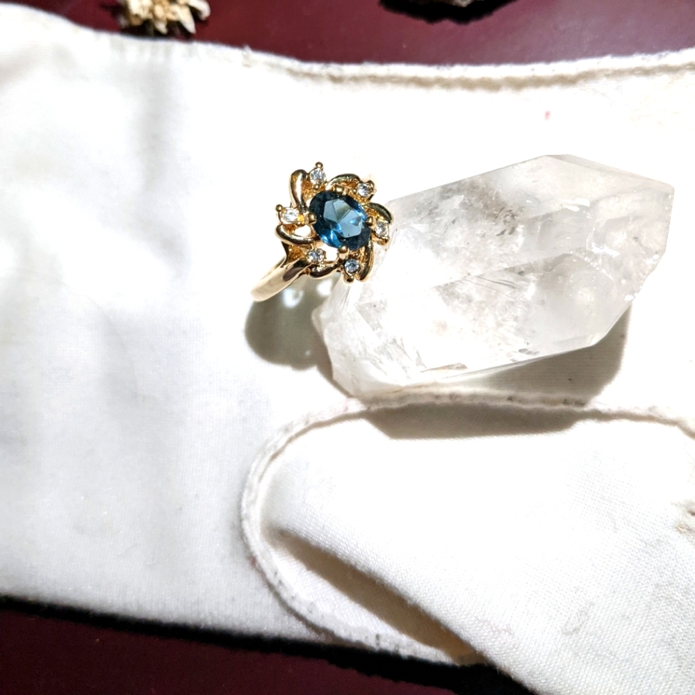 10k Yellow Gold Plated ring
